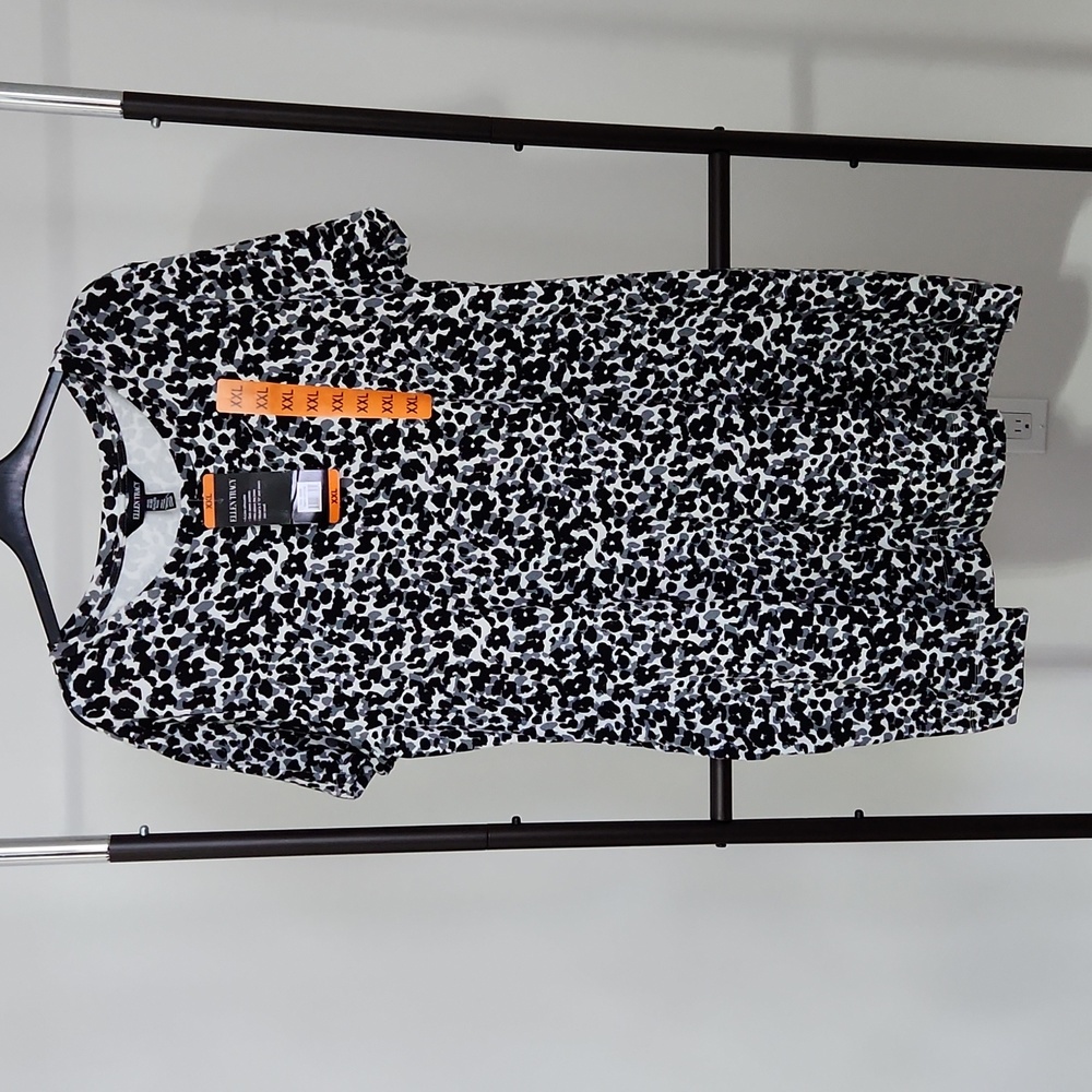 Summer dress, animal print